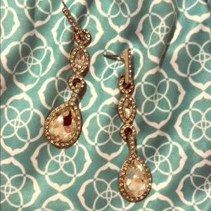 Diamond Drop Earrings